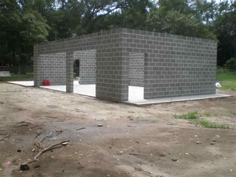How Can You Build with Cement Block Garage?