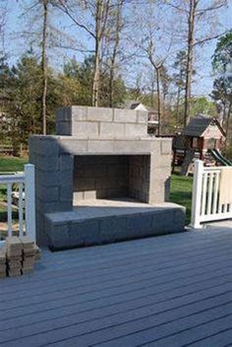 What Are the Uses of Cement Block Outdoor Fireplace?