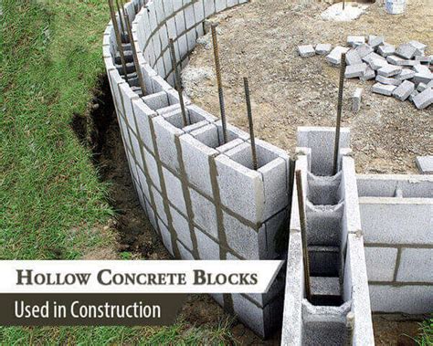 What Are the Uses of Hollow Cement Blocks?