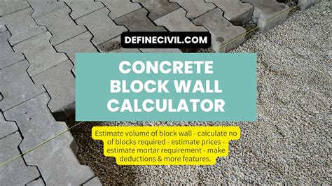 When Should You Consider Using Cement Block Wall Calculator?