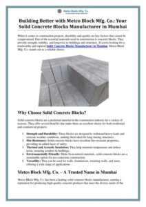 Why Choose Cement Block Pictures for Your Project?